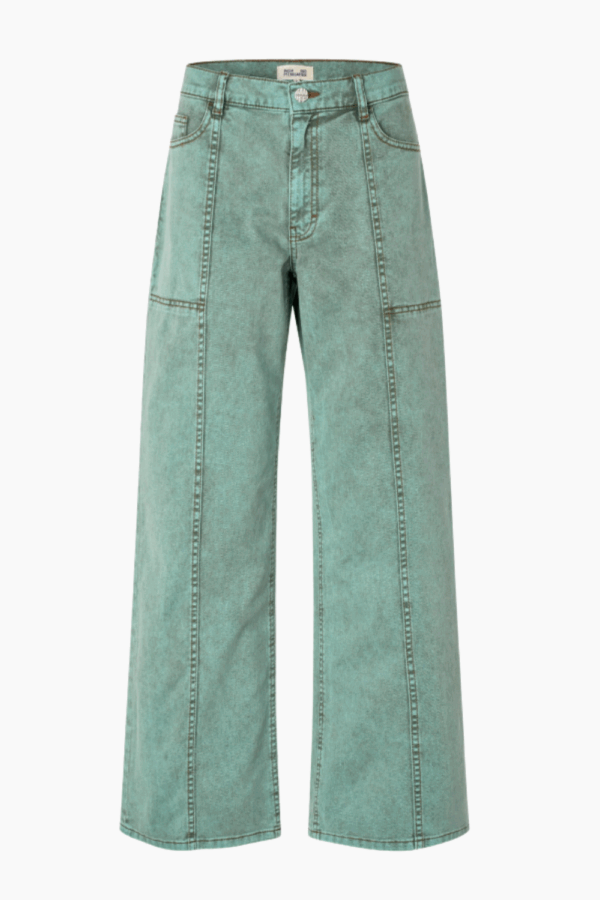 Noila Jeans - Pineneedle - Baum und Pferdgarten - Grøn XS