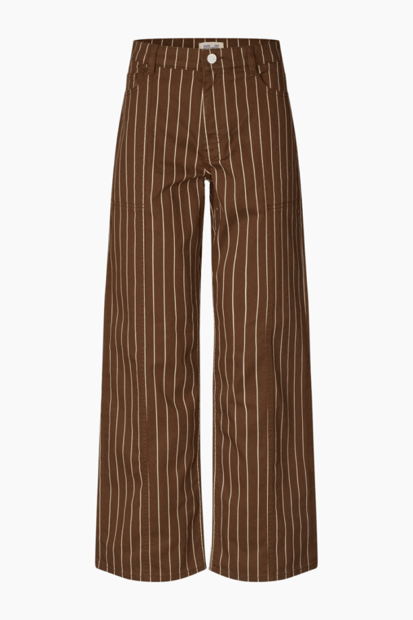 Nolia Jeans - Creme Brown Pinst - Baum und Pferdgarten - Stribet XS