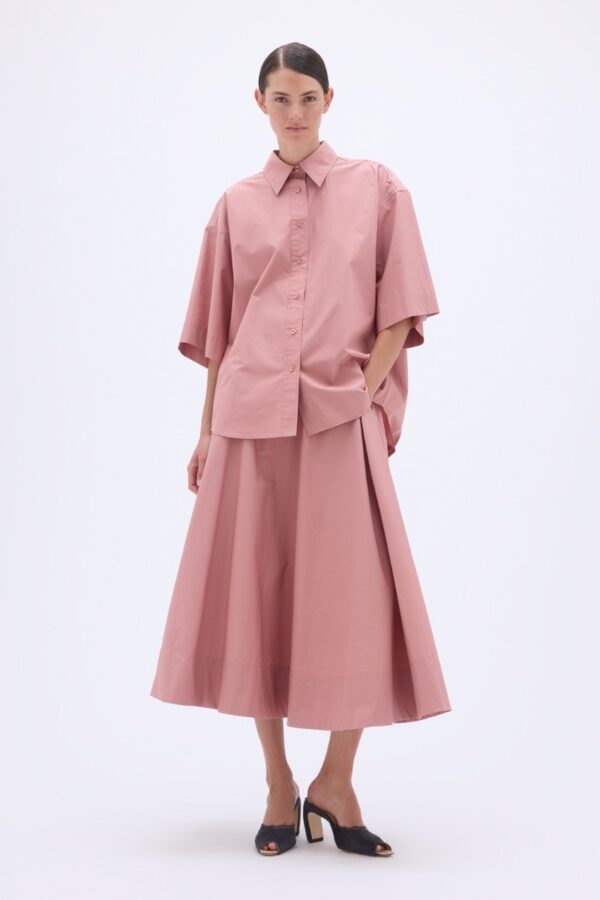 Oversized Short Sleeve Shirt