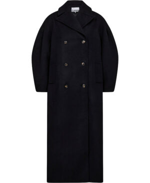 Peacoat Wool Long Coat