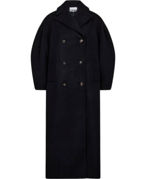 Peacoat Wool Long Coat