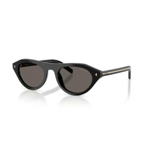 Prada 0PR B15S Solbriller - Runde Sort