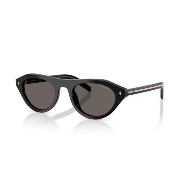Prada 0PR B15S Solbriller - Runde Sort