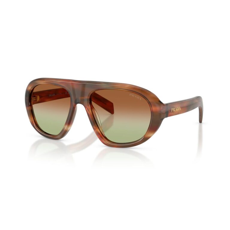 Prada 0PR C05S Solbriller - Firkantede Brun