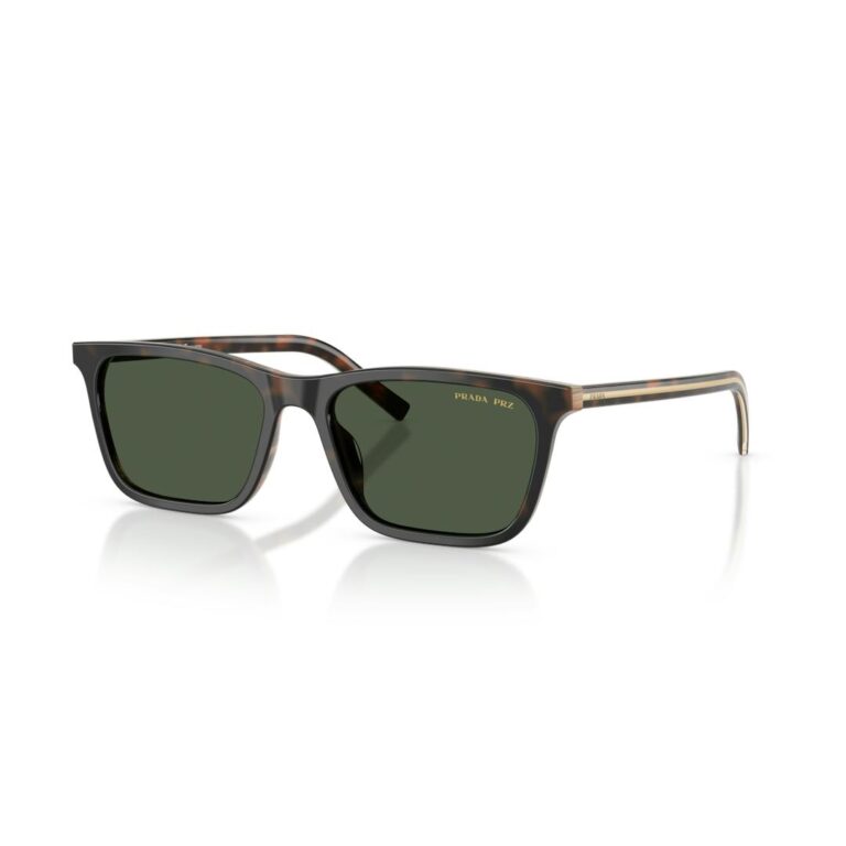 Prada 0PR D19S Solbriller - Firkantede Skildpadde Polariserede Linser