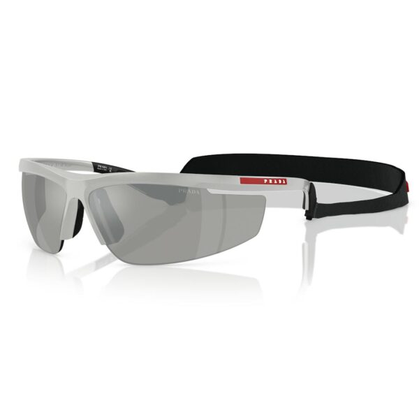 Prada Linea Rossa 0PS A02S Solbriller - Firkantede Grå Spejlede Linser
