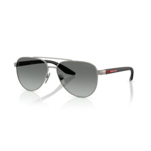 Prada Linea Rossa 0PS A52S Solbriller - Pilot Grå