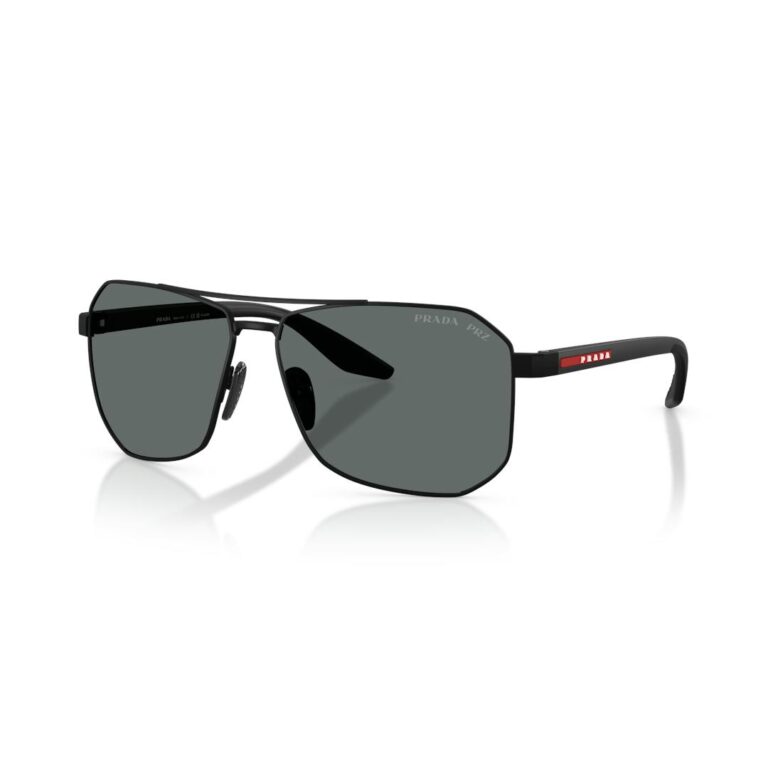 Prada Linea Rossa 0PS A53S Solbriller - Pilot Sort Polariserede Linser