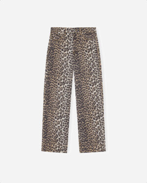 Print Denim Izey - Leopard