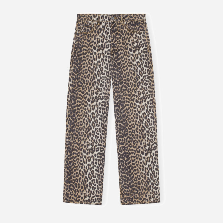 Print Denim Izey - Leopard