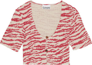 Printed Light Georgette Cropped Smo