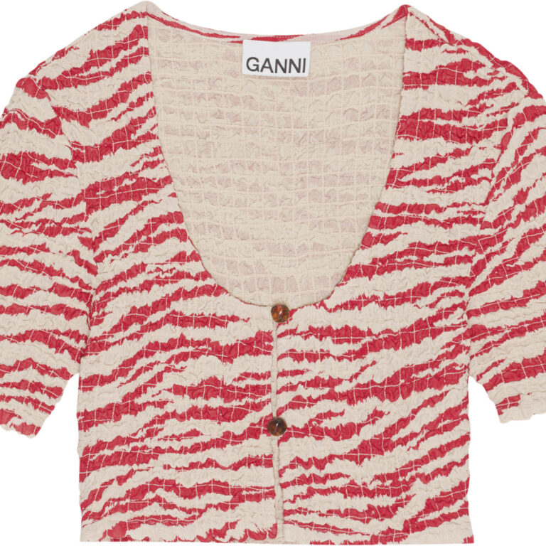 Printed Light Georgette Cropped Smo