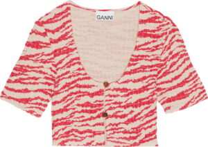 Printed Light Georgette Cropped Smo