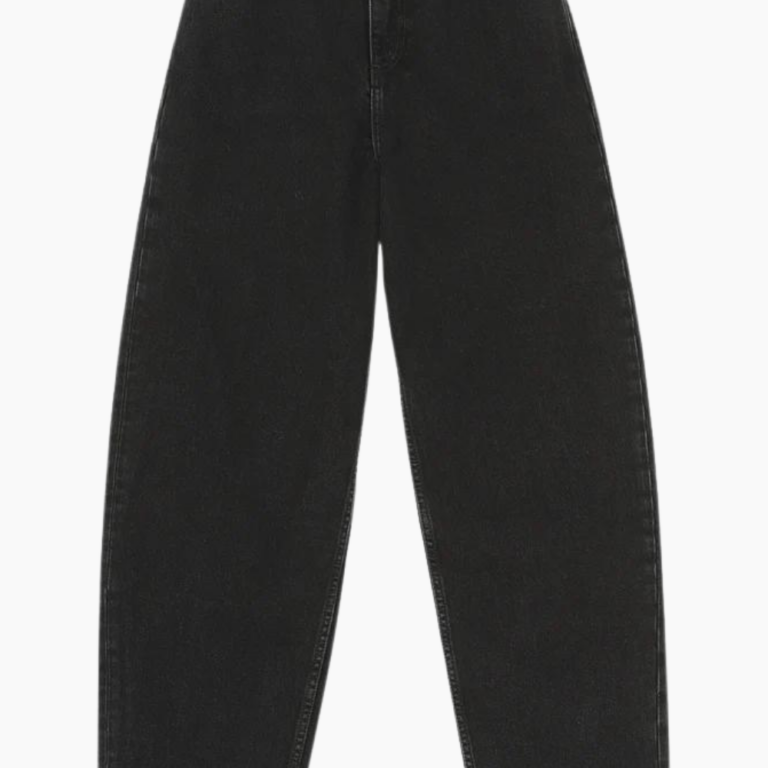 Rigid Denim Stary Jeans J1642 - Washed Black/Black - GANNI - Sort 25/32