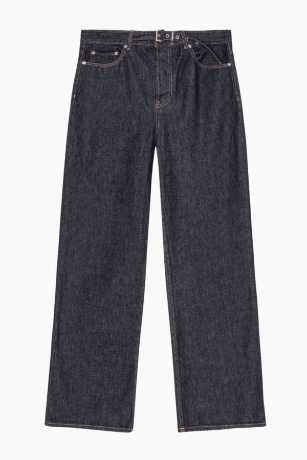Rinse Denim Izey Belt J1624 - Rinse Denim - GANNI - Blå 26