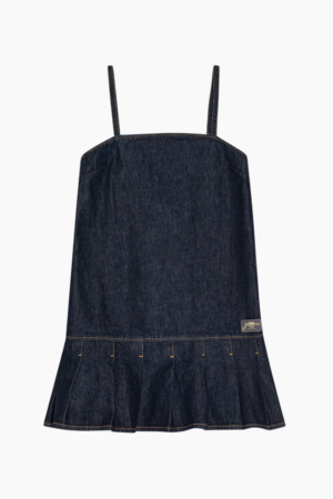 Rinse Denim Strap Mini Dress J1622 - Rinse - GANNI - Blå XS