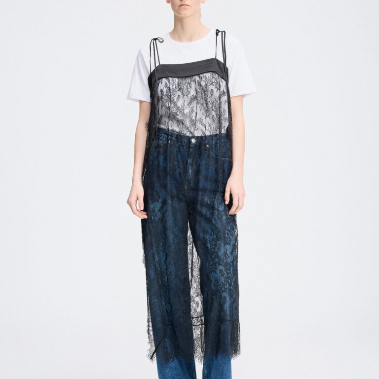 MUNTHE Rocco Lace (m. halterneck snit) Midi Kjole