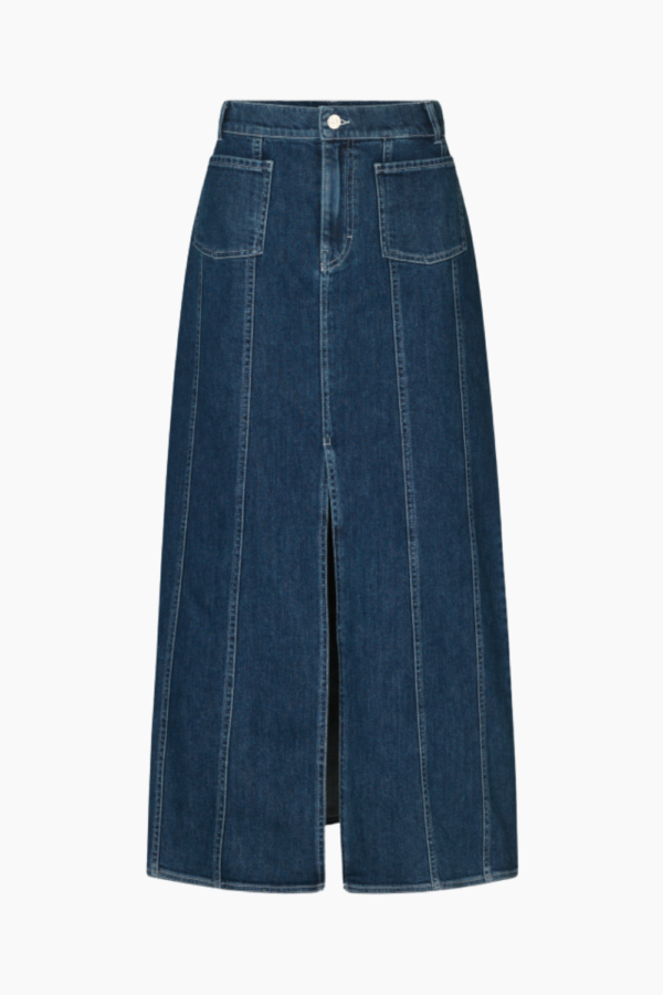 Sabire Skirt - Dark Cool Denim - Baum und Pferdgarten - Blå XS