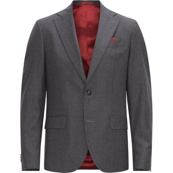 Sand - Cashmere Flannel Sherman Napoli Blazer