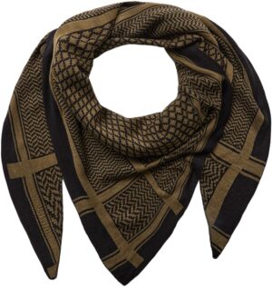 Scbuket 3 Tørklæde Oliven