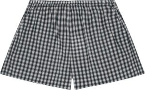 Seersucker Check Elasticated Shorts