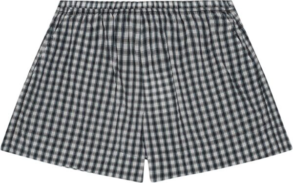 Seersucker Check Elasticated Shorts