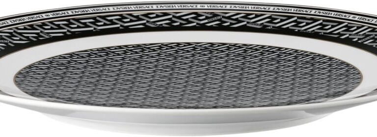 Service Plate 33cm, Signature Black, La Greca