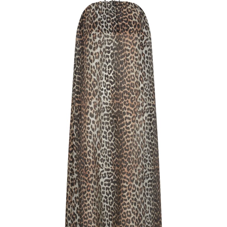 Sheer Voile Maxi Strap Dress