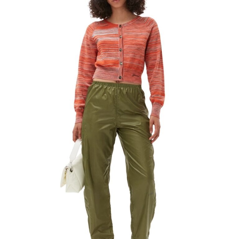 Shiny Quilt Elasticated Pants