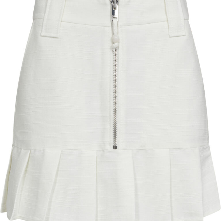 Slub Linen Mini Skirt