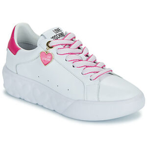 Sneakers Love Moschino FUXIA HEART+GOLD