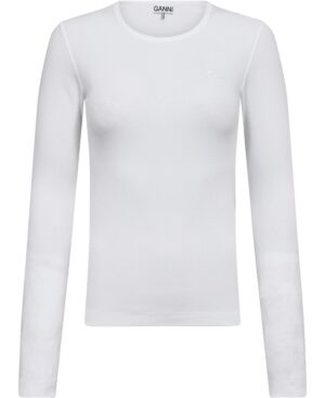 Soft Cotton Rib Longsleeve Top