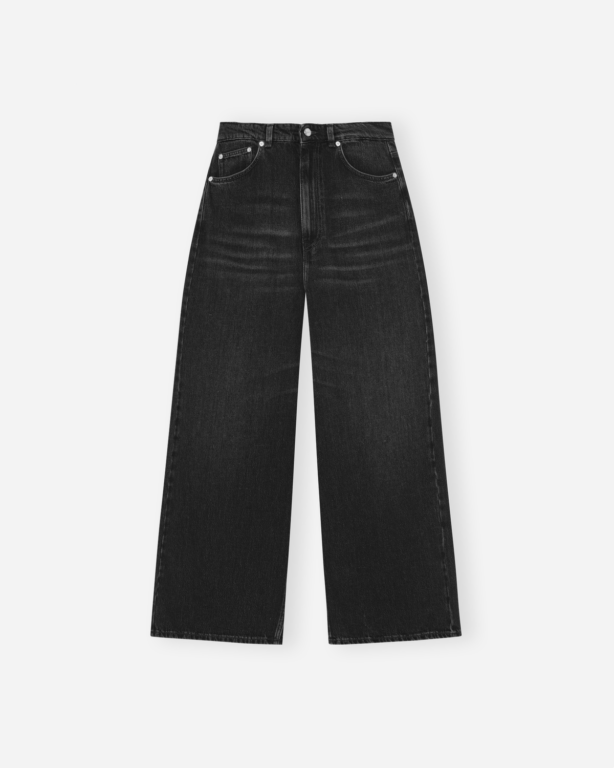 Soft Rigid Denim Baggy Jeans