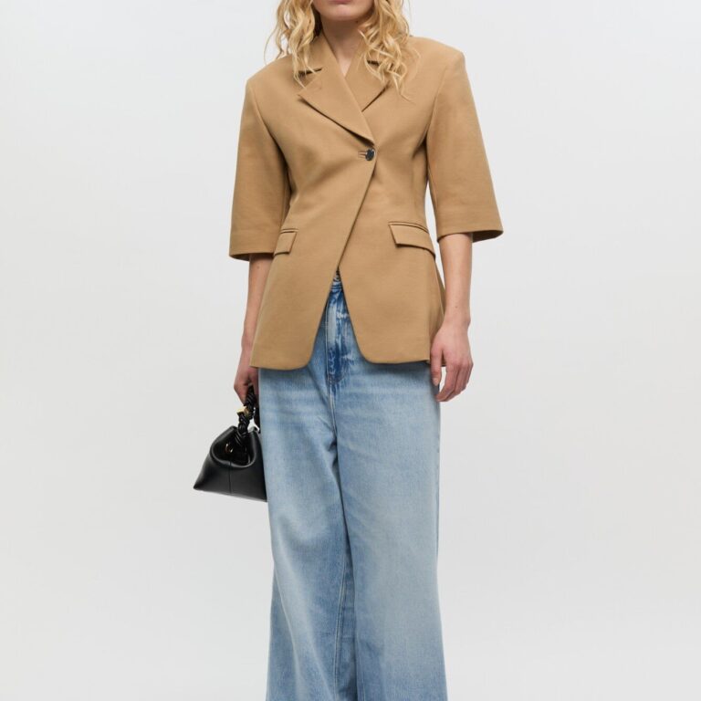 Soft Rigid Denim Baggy Jeans