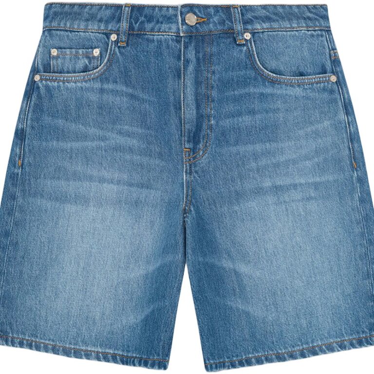 Soft Rigid Denim Shorts