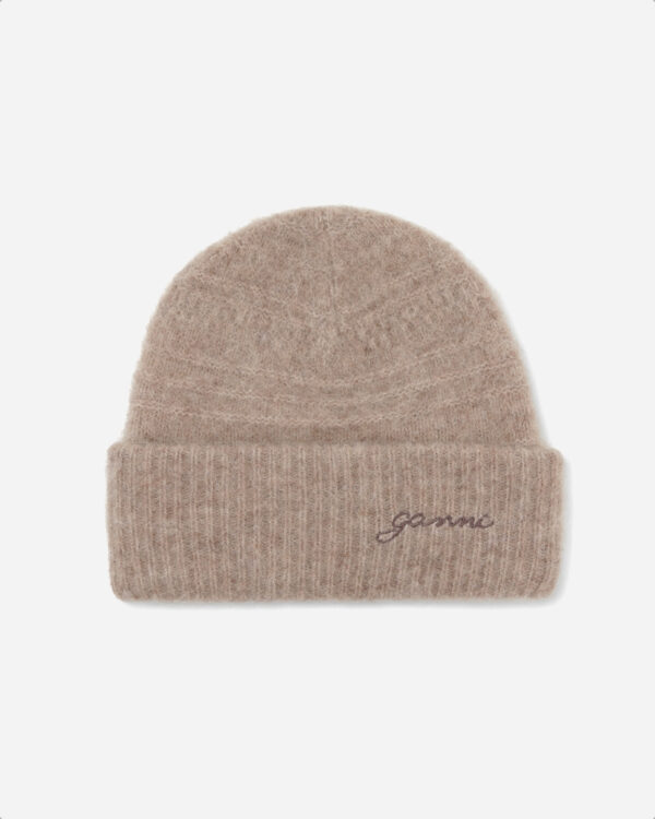 Soft Wool Beanie - Almond Milk