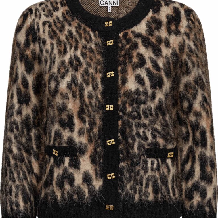 Soft Wool Leo 3/4 Sleeve Cardigan