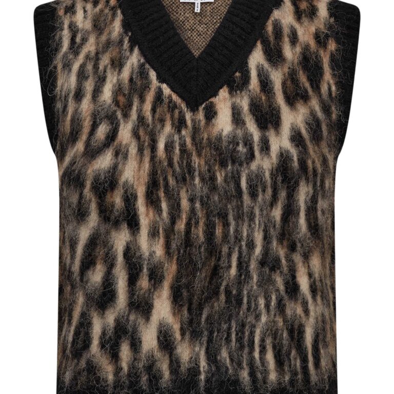 Soft Wool Leo Vest