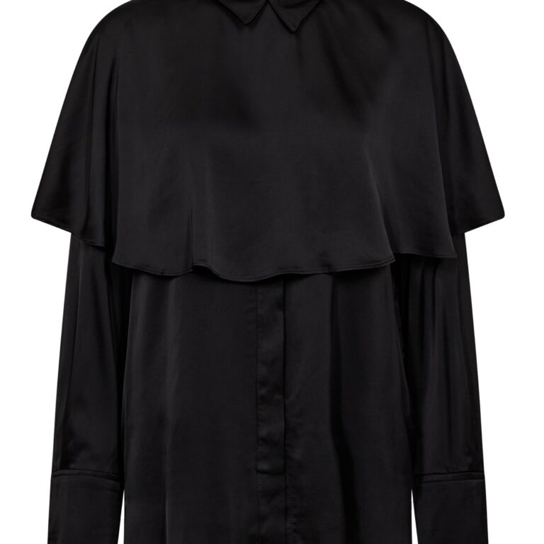 Solid Stretch Satin Circle Collar S