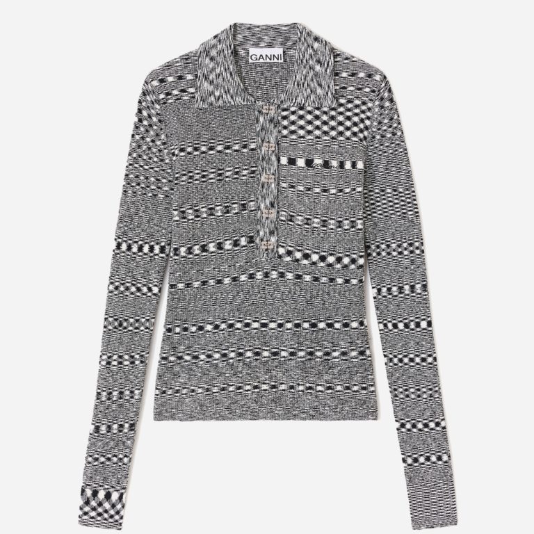 Spacedyed Polo - Black