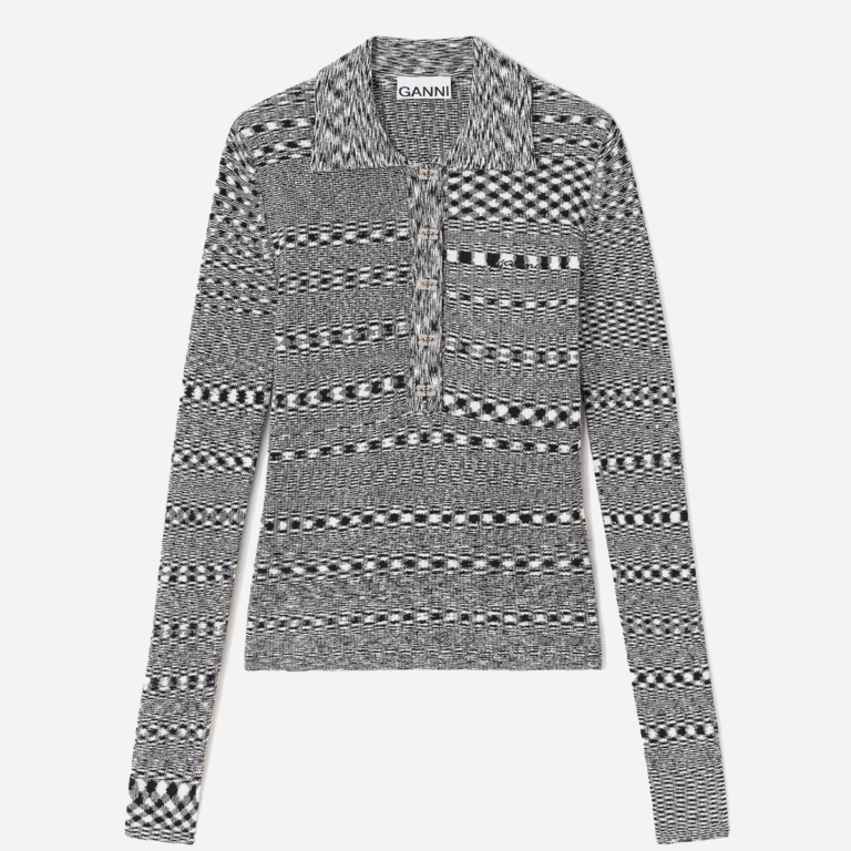 Spacedyed Polo - Black