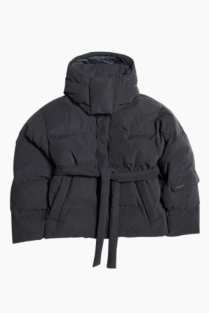Steilia Brushed Down Jacket - Black - Holzweiler - Sort L