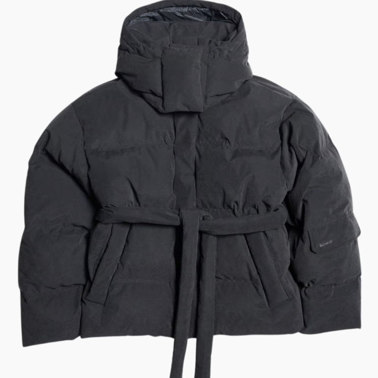 Steilia Brushed Down Jacket - Black - Holzweiler - Sort L
