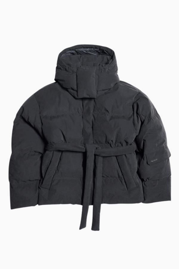 Steilia Brushed Down Jacket - Black - Holzweiler - Sort XS