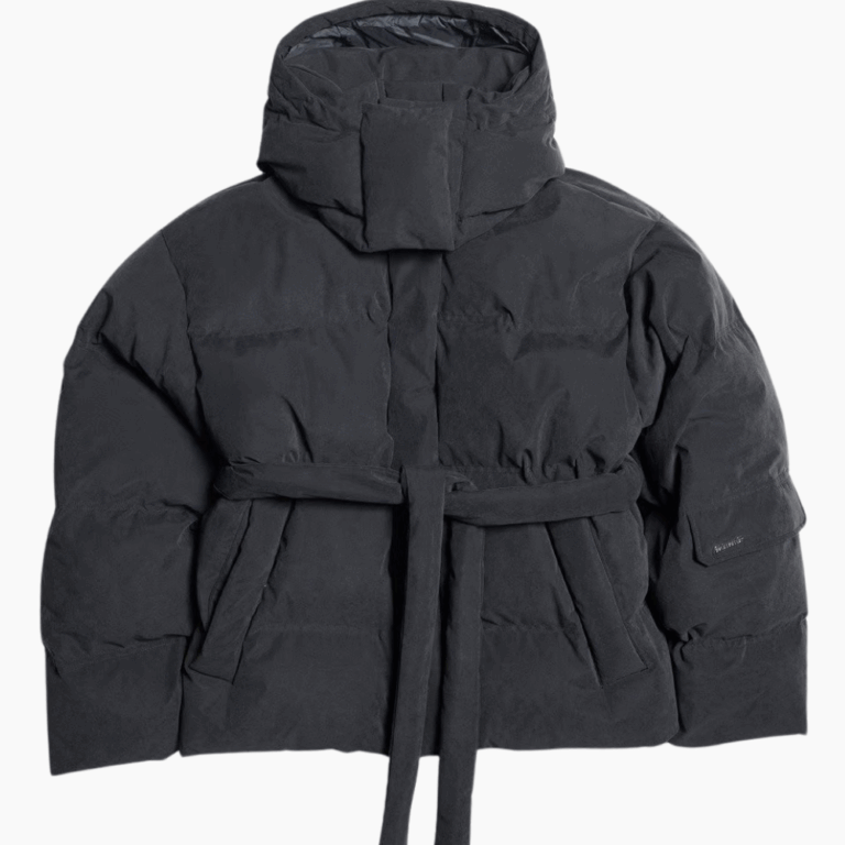 Steilia Brushed Down Jacket - Black - Holzweiler - Sort XS