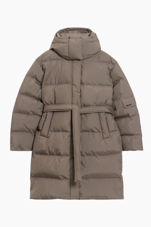 Steilia Ripstop Down Coat - Taupe - Holzweiler
