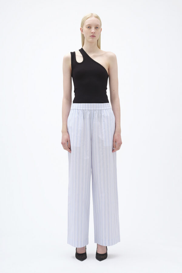Striped Wide Pants