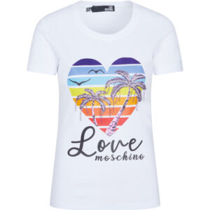 T-shirts m. korte ærmer Love Moschino W4H1908E1951