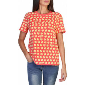 T-shirts m. korte ærmer Moschino A0707 9420 A1213 Pink