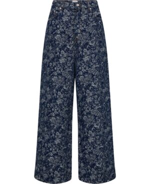 Tapestry Denim Baggy Jeans